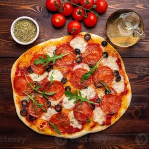 Pizza Cantimpalo Grande A La Piedra